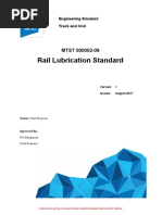 L1-CHE-STD-033 v1 - Rail Lubrication