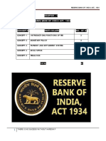 Chapter - 1 Reserve Bank of India Act, 1934