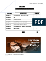Chapter - 5 Foreign Trade Policy and Procedure 2015-2020: Total 12