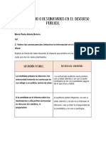 El Audiotorio o Destinatarios en El Discurso Público PDF