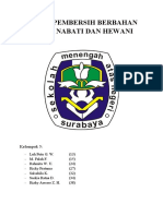 Bahan Pembersih Berbahan Dasar Nabati Da