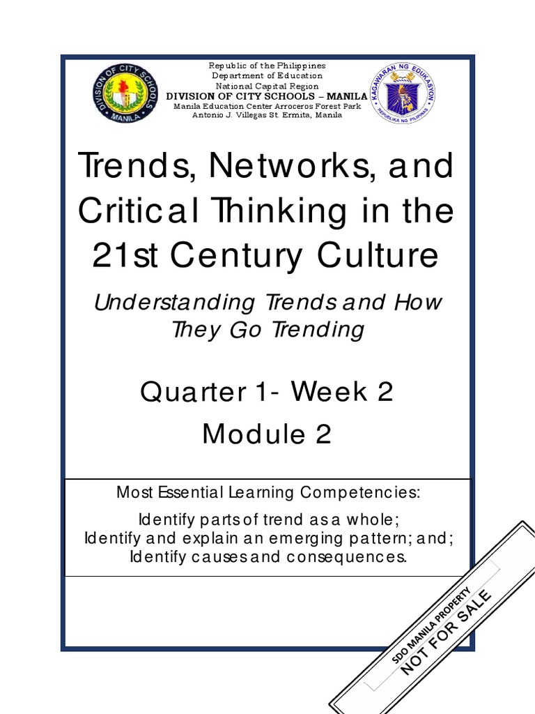 TNCT - Q1 - Mod2 - Understanding Trends and How They Go Trending PDF | PDF