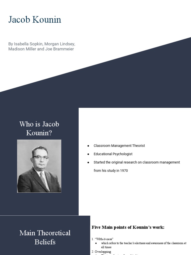 theorist-presentation-jacob-kounin-pdf-classroom-management