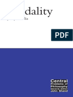 Modality Central Problems of Philosophy PDF