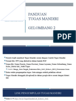 Panduan Tugas Mandiri Kelas Lab - Pelatihan Akselerasi ARV - Gel 2