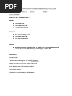 Class 4 Maths Sample Paper Set 2 | PDF | Decimal | Arithmetic