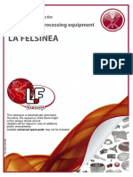 La Felsinea: Food Processing Equipment