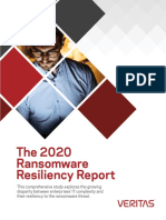 Veritas - 2020 Ransomware Resiliency Report