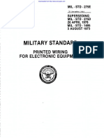 Military Standard: Printed Wiring For Electronic Equipment