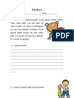 Fichas de Refuerzo PRIMER CICLO PRIMARIA #1