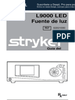 Stryker L9000 LED Light Source User ManualES