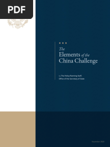 The Elements of The China Challenge