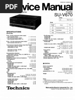 Hfe Technics Su-V670 Service en