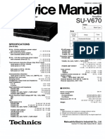 Hfe Technics Su-V670 Service en