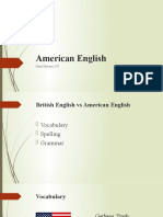 American English: Nuno Moreira 11ºJ
