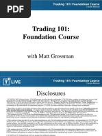 t3l Trading 101 Foundation Course