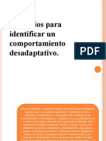 03 - Clase - Criterios para Considerar Una Cdta Desadaptativa