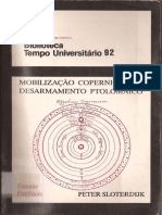 Sloterdijk Peter Mobilizacao Copernicana e Desarmamento Ptolomaico PDF