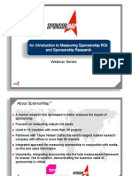 Sponsormap Sponsorship Research & Roi PDF