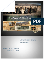 New Comers Course: History of The Church