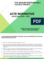 2 - Acte Normative 2020