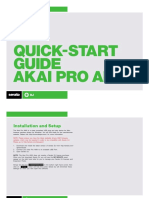 Akai Pro AMX QSG PDF