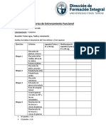 Rutina de Entrenamiento Funcional PDF