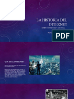 La Historia Del Internet