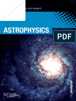 Astrophysics: Postgraduate Study and Research