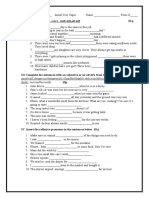 I. Fill in With All, Each, Every, Both (Of), All (Of) 10 P