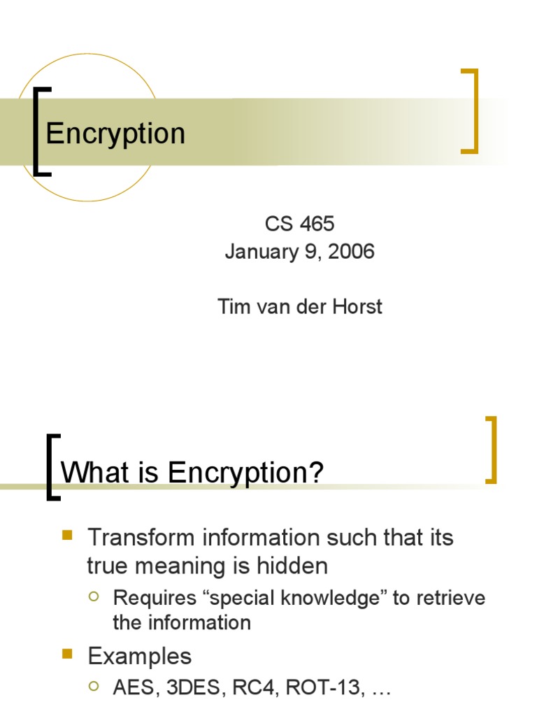Understanding Encryption Techniques | PDF | Cryptography | Key ...