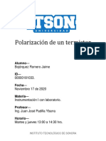 Polarización de Un Termistor PDF