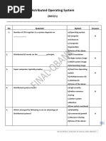 Distributed Operating System