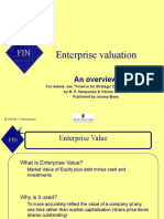 Enterprise Valuation: An Overview