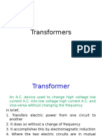 Transformer-Principles
