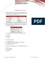 Self-Assessment Practice Tests: Test 2 - Material From Chapters 5-8