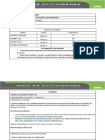 Guía de Actividades Cut 3 PDF