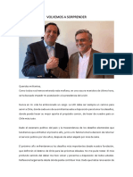 Declaración Pública Pablo Longueira por Víctor Pérez