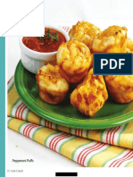 Pepperoni Puffs BBQ Nachos Delux PIzza Fondue PDF