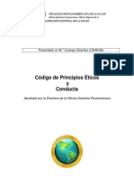 Paho Code of Ethics Spa PDF