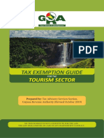 Tax Exemption Guide For The Tourism Sector REVISED November 2019