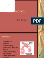 Asthma and COPD: For Dentist