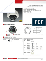 Photo Indication Dimension Diagram: 10MP Outdoor Dome With D/N, Adaptive IR, Basic WDR, Fixed Lens