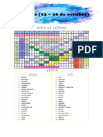 Sopa de Letras