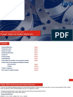 FWB Flange Tables and Gasket Materials PDF