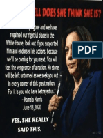 Watch Out For Kamala Harris