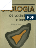Geologia de Yacimientos Minerales - Smirnov PDF