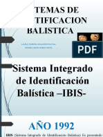 SISTEMAS DE IDENTIFICACION BALISTICA