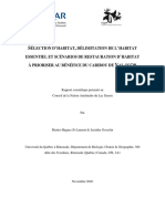 Rapport scientifique final, Saint-Laurent et Gosselin