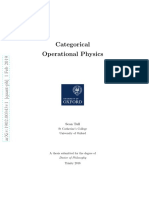 Categorical Operational Physics